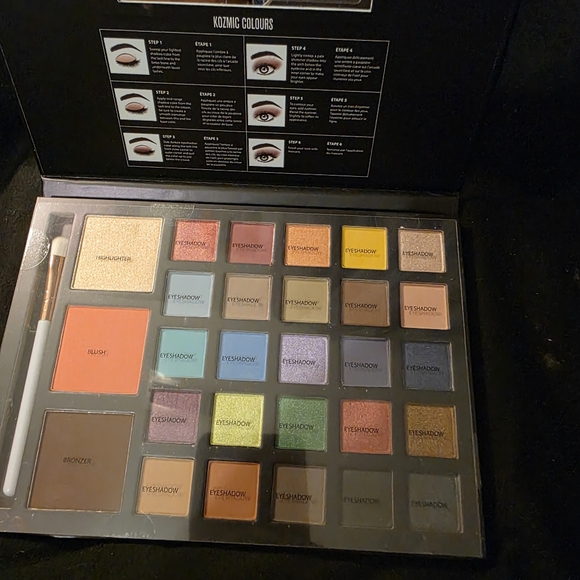 Technics Eyes & Face Palette in Rich Brown - Picture 3 of 4